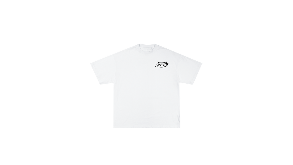 T-shirt White Y2k Skull