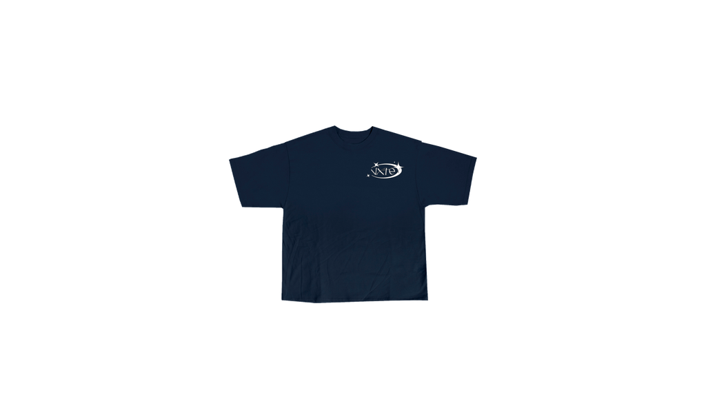 Blue y2k heart skell Tshirt