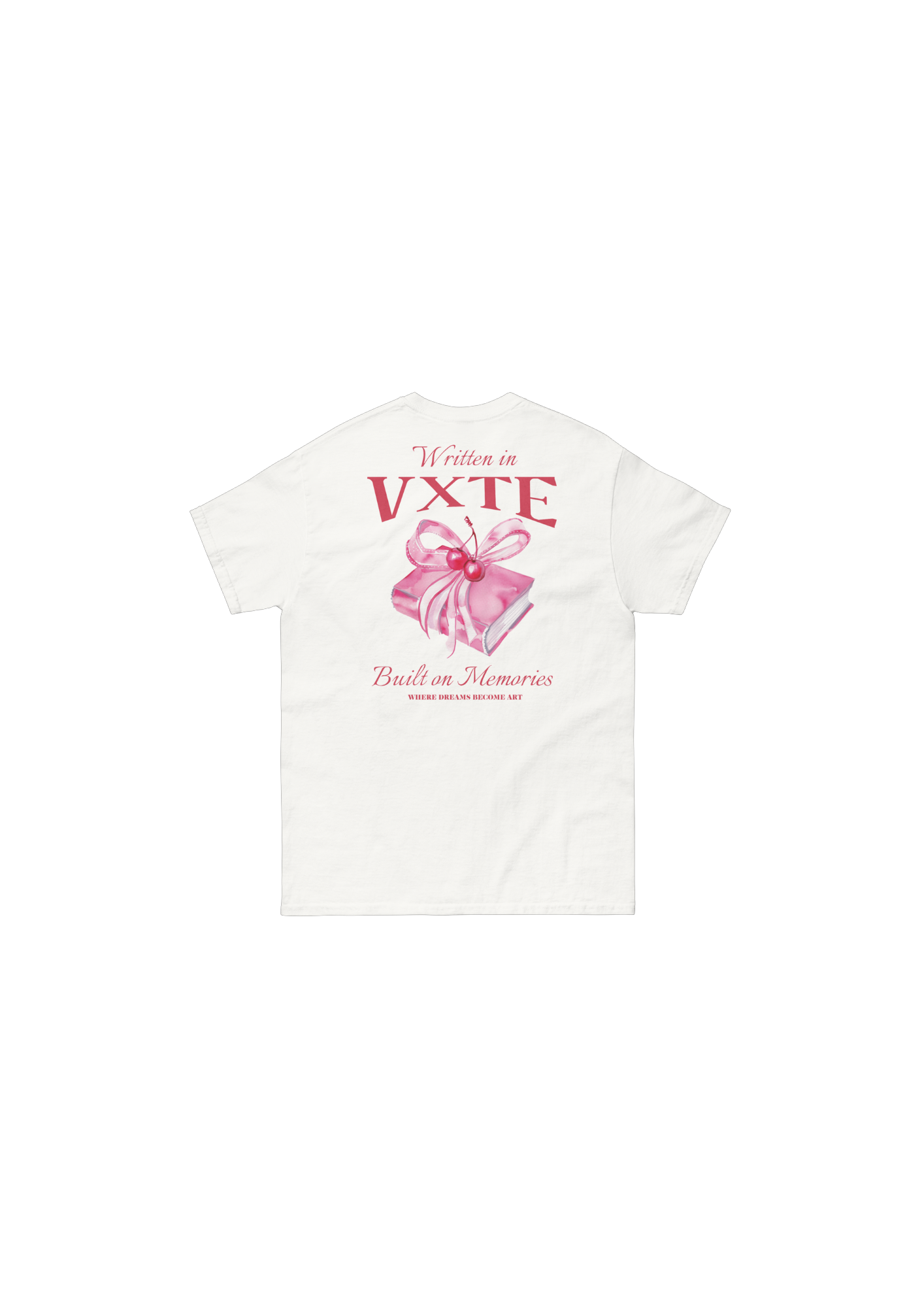 Written in VXTE Pink Tee