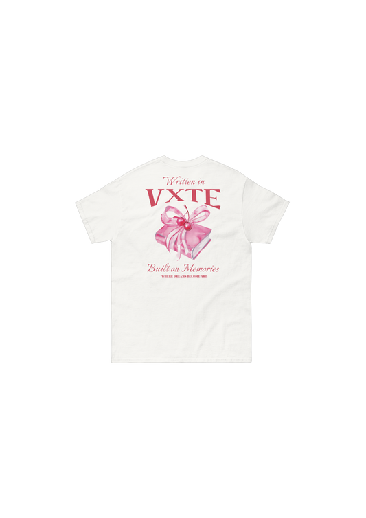 Written in VXTE Pink Tee